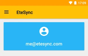EteSync screenshot 1