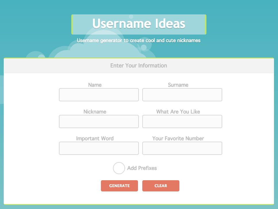 Username Ideas: App Reviews, Features, Pricing & Download ...