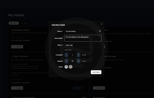 HabitTrove screenshot 1