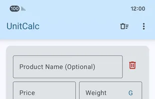 UnitCalc screenshot 1