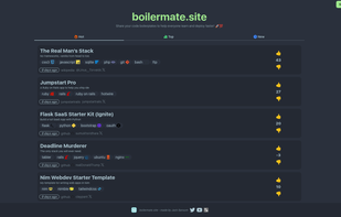 Boilermate screenshot 1