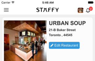 Staffyapp screenshot 1