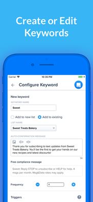 SimpleTexting screenshot 1