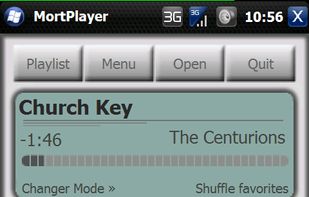 A QVGA skin on a VGA screen