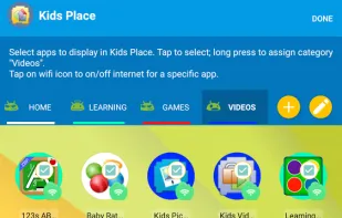 Kids Place Launcher screenshot 1