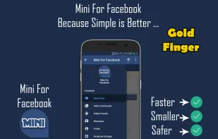 Mini For Facebook screenshot 1