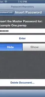 Password Repository screenshot 2