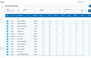 Arriba HRMS screenshot 3