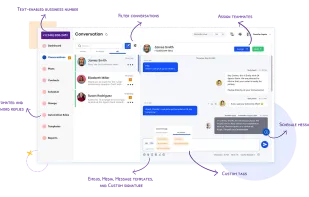 Falkon SMS screenshot 1