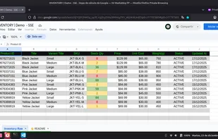 The attached screenshot displays a sample of the raw data columns. The application is designed to extract these specific fields exclusively.