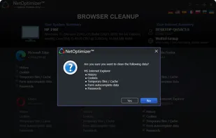 NetOptimizer screenshot 3
