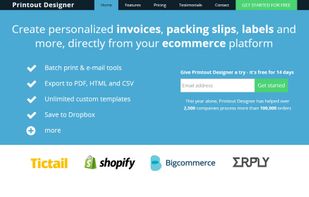 Printout Designer screenshot 1