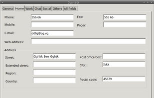 vCard Studio screenshot 2