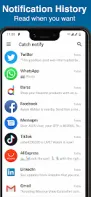 Catch notify - Notification History Log screenshot 1