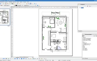 For technical drawings with integrated graduation function (not available in PowerPoint)