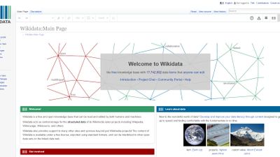 Wikidata screenshot 1