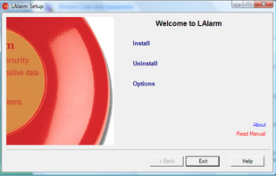 LAlarm screenshot 1