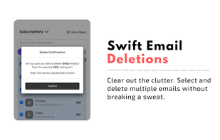 InboxPurge screenshot 1