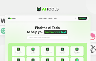 AI tools home page