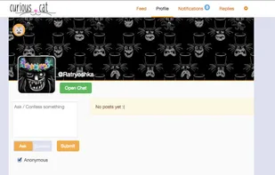 CuriousCat.me screenshot 1