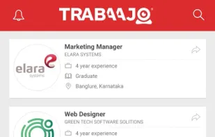 Trabaajo screenshot 1