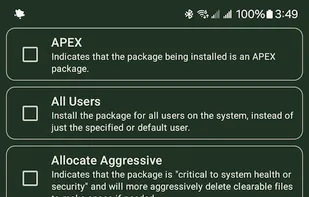 Install with Options screenshot 1