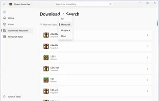 Fluent Launcher screenshot 2