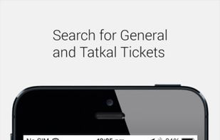 IRCTC on Iphone(1)