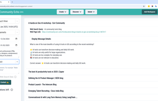 Community Echo screenshot 2