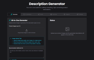 Generator Dashboard