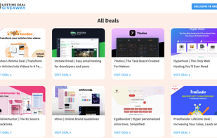 Lifetime Deal Giveaway screenshot 2