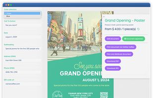 Create print & digital materials for all channels with zero design experience thanks to Dynamic, Brand Templates