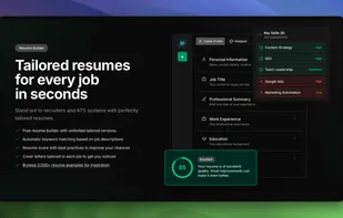 TAILRED RESUMES FOR EVERY JOB IN SECONDS