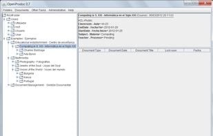 OpenProdoc screenshot 1
