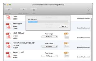 Cisdem PDFtoTextConverter screenshot 2