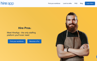 HireApp screenshot 1