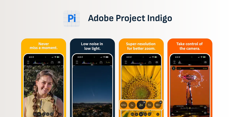 Adobe launches Project Indigo, a new iPhone camera app with advanced manual controls