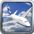 3D Airplane flight simulator icon