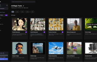 Quicken editing with AI Magic Tools