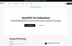QuantVPS screenshot 1