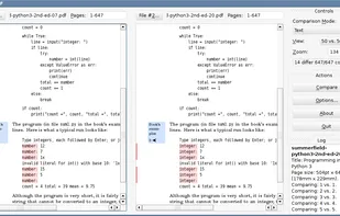 DiffPDF screenshot 1