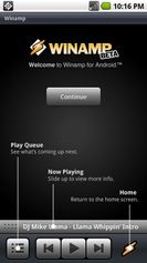 Winamp on Android