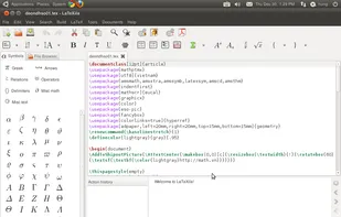 Latexila screenshot 1