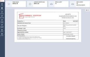 Fonbell Invoice Management Software screenshot 1