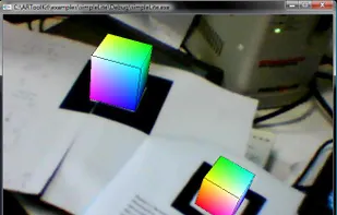 ARToolKit screenshot 2
