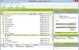 Hornetdrive PC client