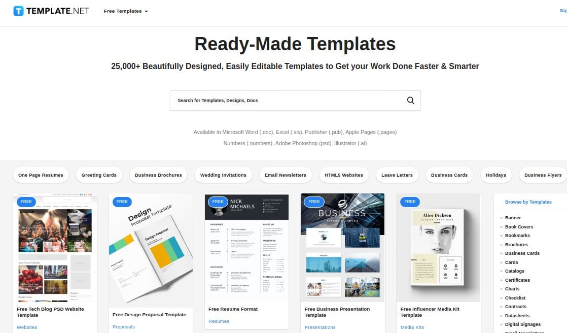 Ready Made Templates: App Reviews, Features, Pricing & Download ...