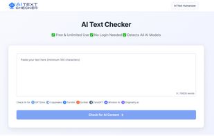 AI Text Checker screenshot 1