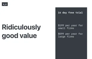 Ridiculously good value