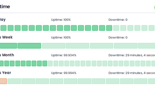 Uptime check details